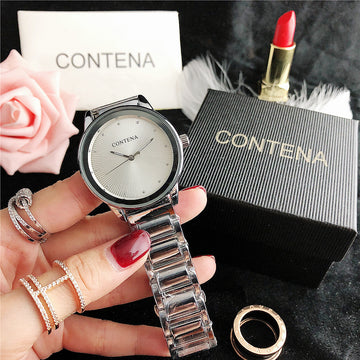 W3878 - Classic Silver Contena Fashion Watch